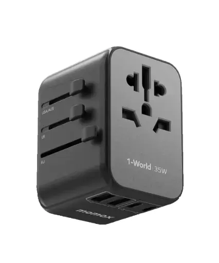 1-World 5-插口旅行充電插座 (35W)